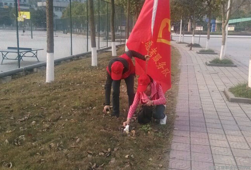 青春志愿行 共树新风尚——工贸学子掀起学习雷锋做志愿服务的新高潮