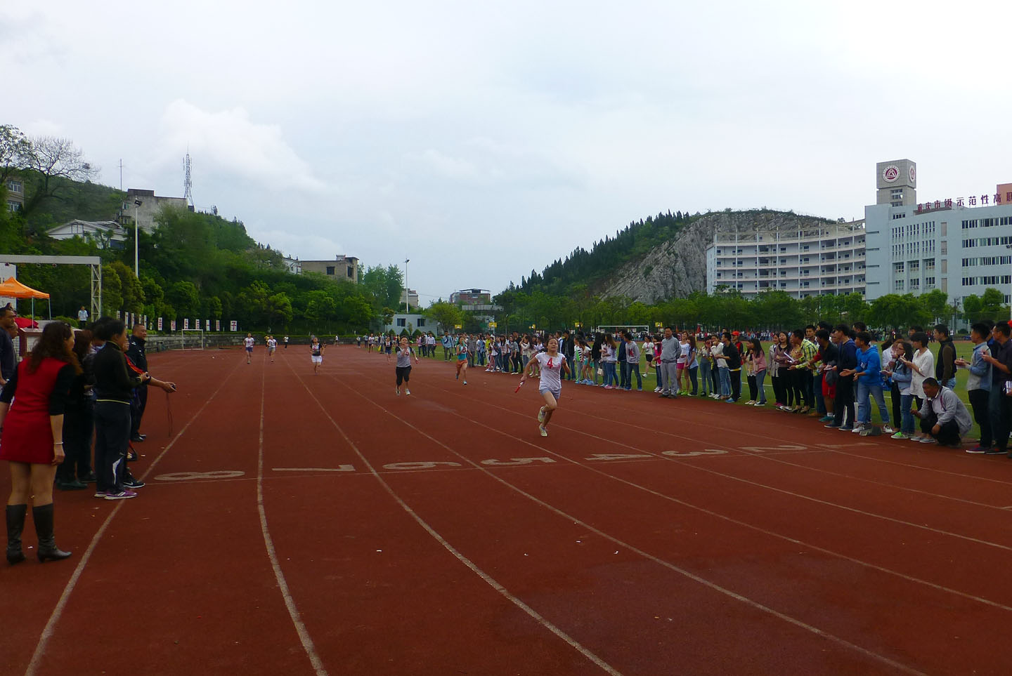 学院第四届田径运动会圆满落幕